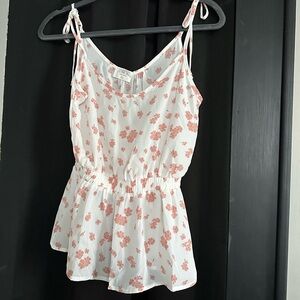 Sienna Sky Pale Pink Floral Camisole Top